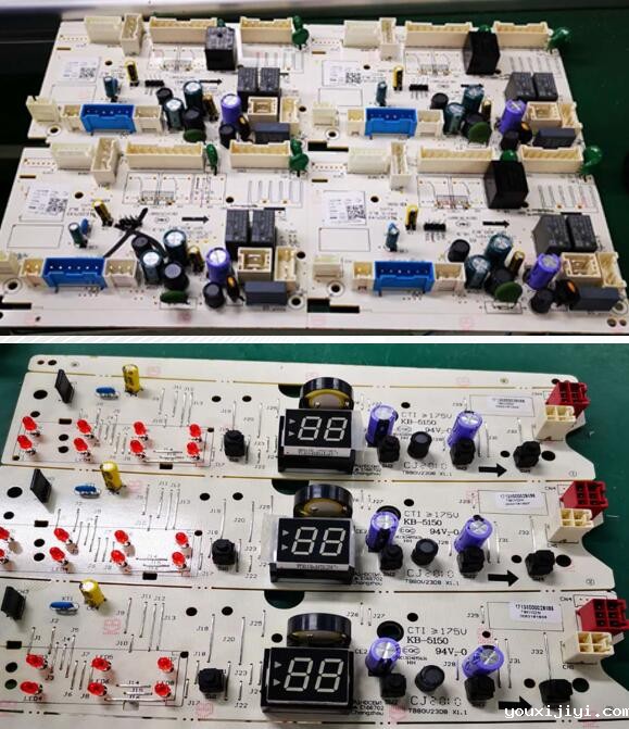 PCB板烧录/ICT/FCT测试产线