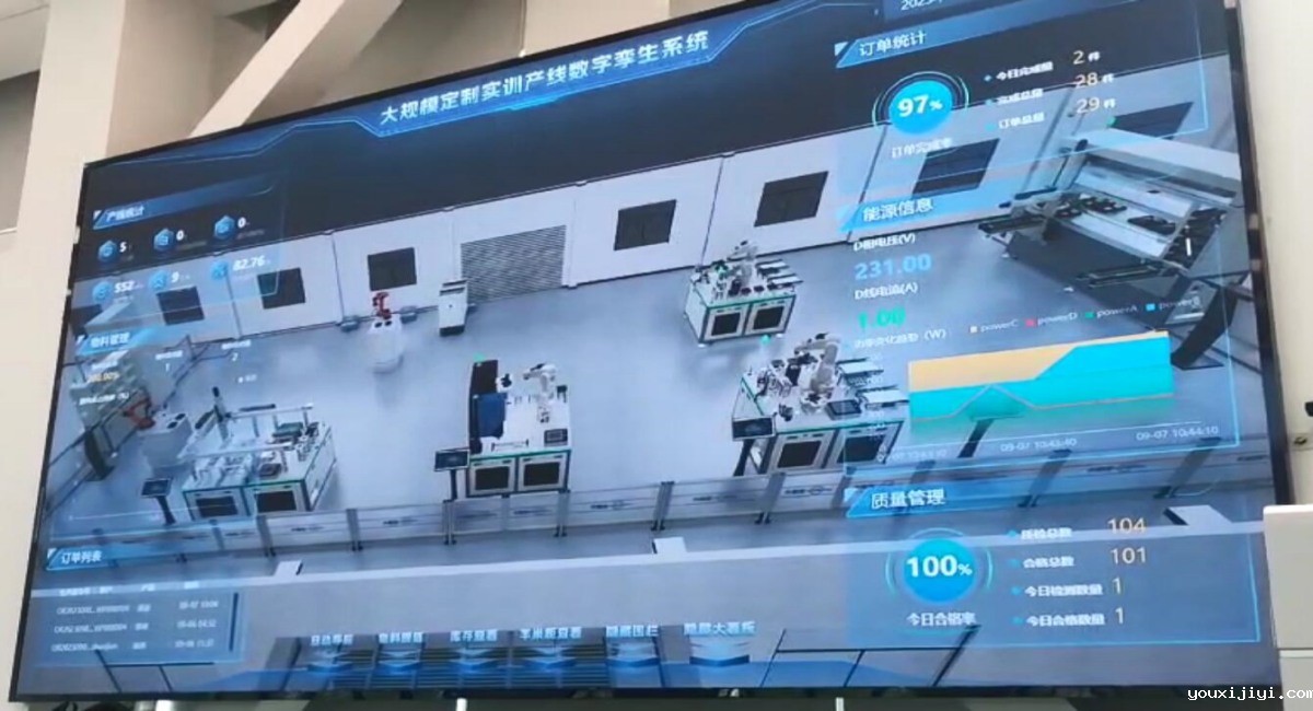 智能制造实训生产线